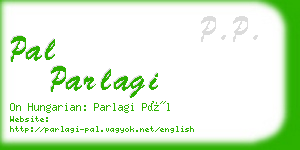 pal parlagi business card